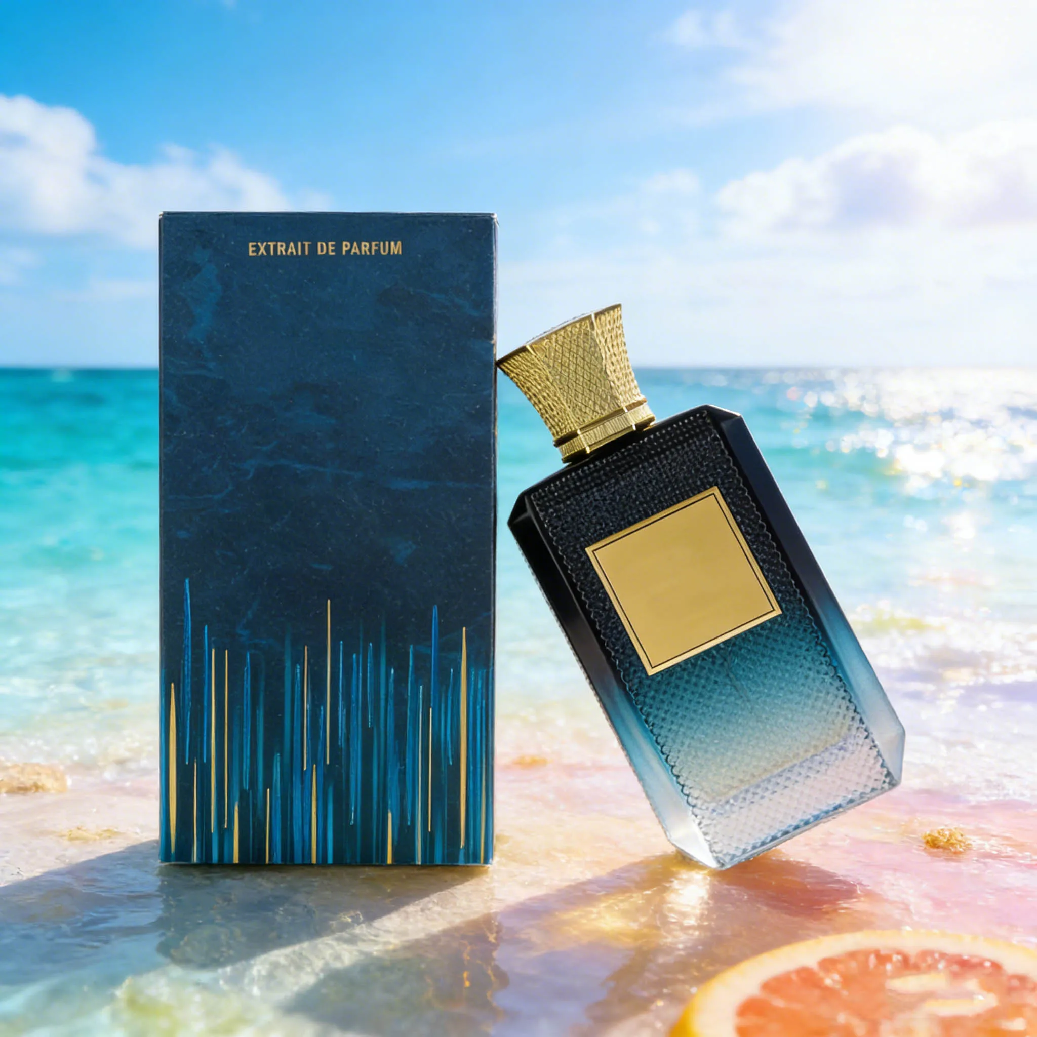 Island Dreams Extrait de Parfum 3.4oz 100ml Parfum Unisexe, Fragrance Fraîche Agrumes Gingembre Musc pour Hommes et Femmes
