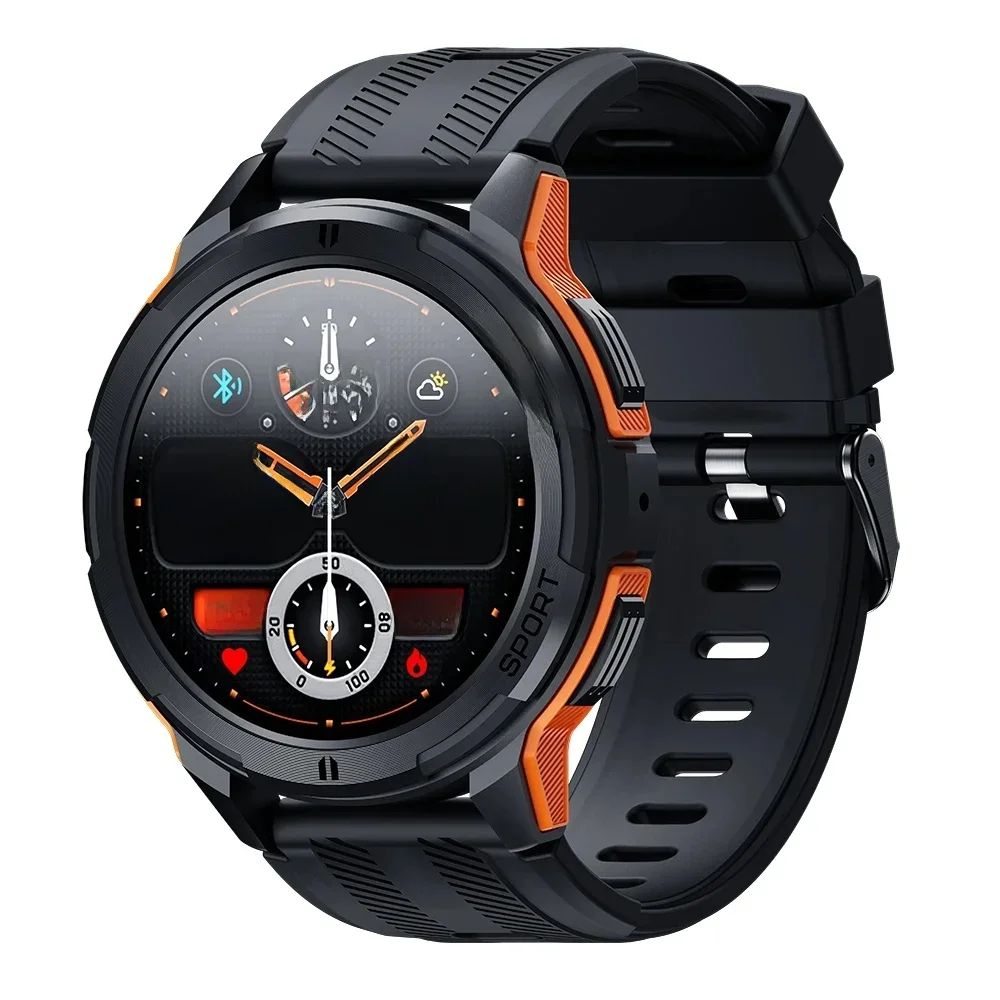 OUKITEL Montre intelligente BT10 Sport SmartWatch BT5.2 410 mAh 1,43" Écran AMOLED