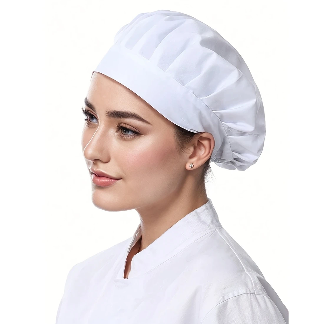 Custom Name Chef Hat, Dust Hat, Adjustable Kitchen Cooking Hat, Bakery, Cafe, Dessert Shop, Restaurant view 4