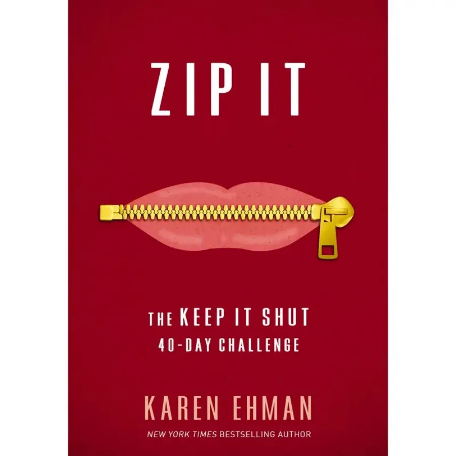 Keep It Shut 40-Day Challenge by Karen Ehman Paperback Book Daily Guide on Word Usage Reflection on Speaking Timing