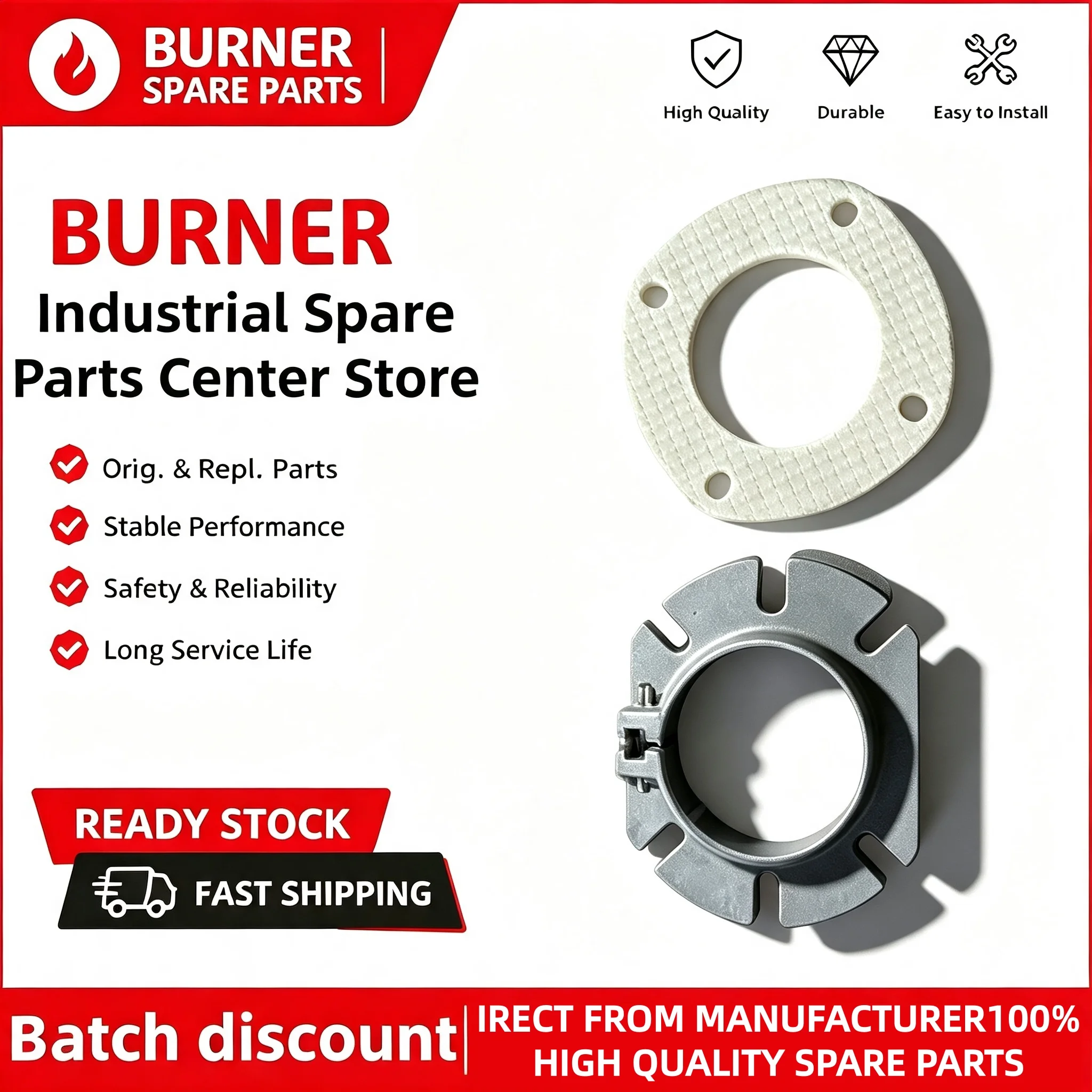 Genuine Italy BT & BTG & TBG Series Asbestos-Free Thermal Insulation Flange Gasket BT6 BT14 BT26 BTG20 BTG28 TBG35 TBG60 TBG85