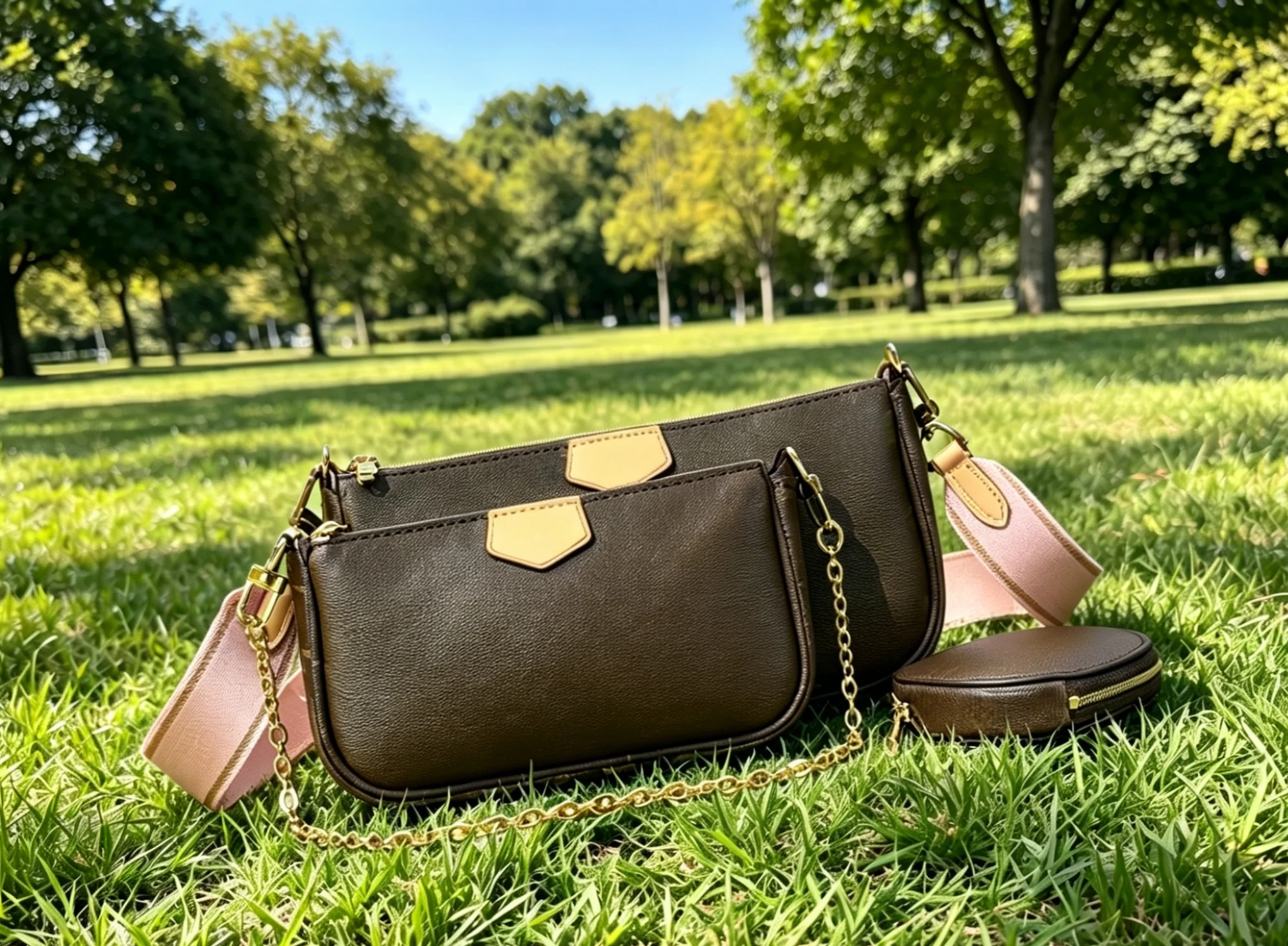 2026 Size: 24x13.5x4 cm NO BOX New Model - Versatile and Fashionable PU Leather Bag - Durable, High-Quality and Affordable