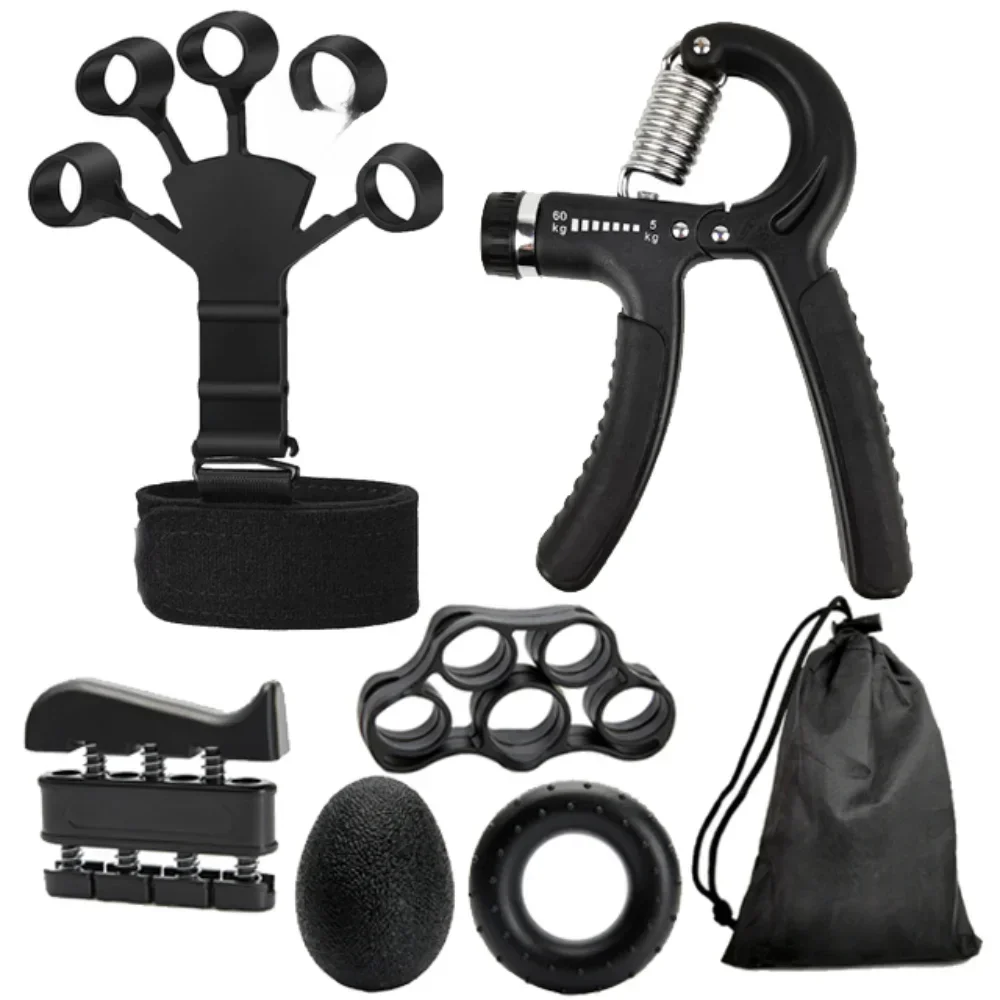 Pince à main lourde réglable 5-60Kg, exercice de Fitness, entraînement du poignet, pince à doigt, renforcement des mains pour Patient