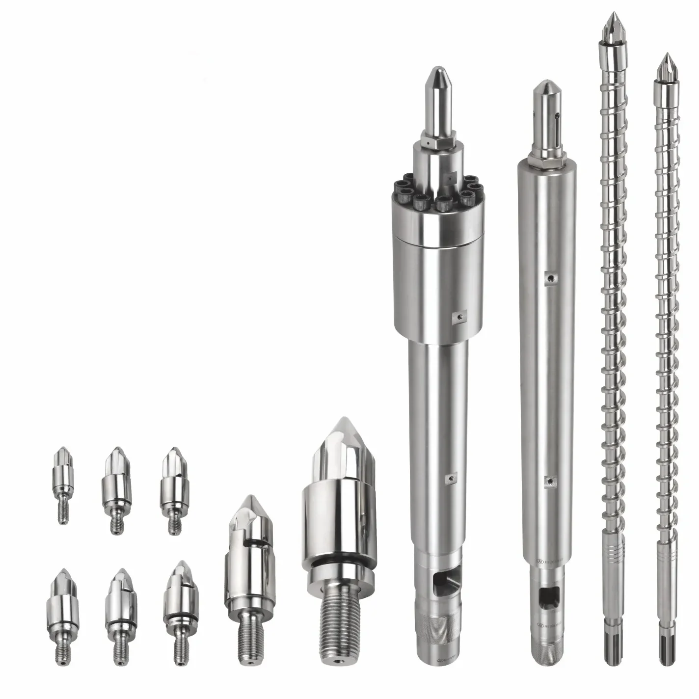 

Customized Bimetallic Injection Screw Service High Wear Resistant Alloy Steel for Plastic Molding Machines and Industrial Use