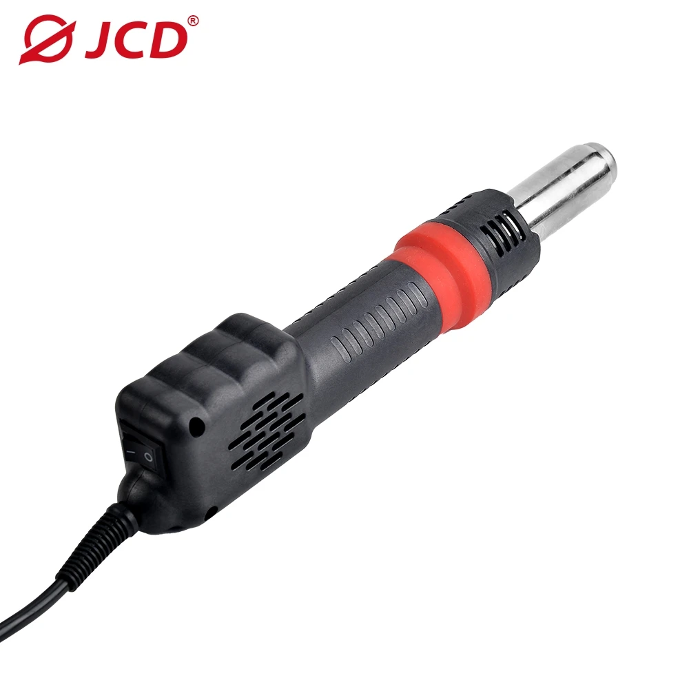 JCD 8208 750w Soldering Hot Air Gun Led Display 100℃-480℃ SMD Rework Station Heat Guns Heating Element 80w/60w Soldering Iron