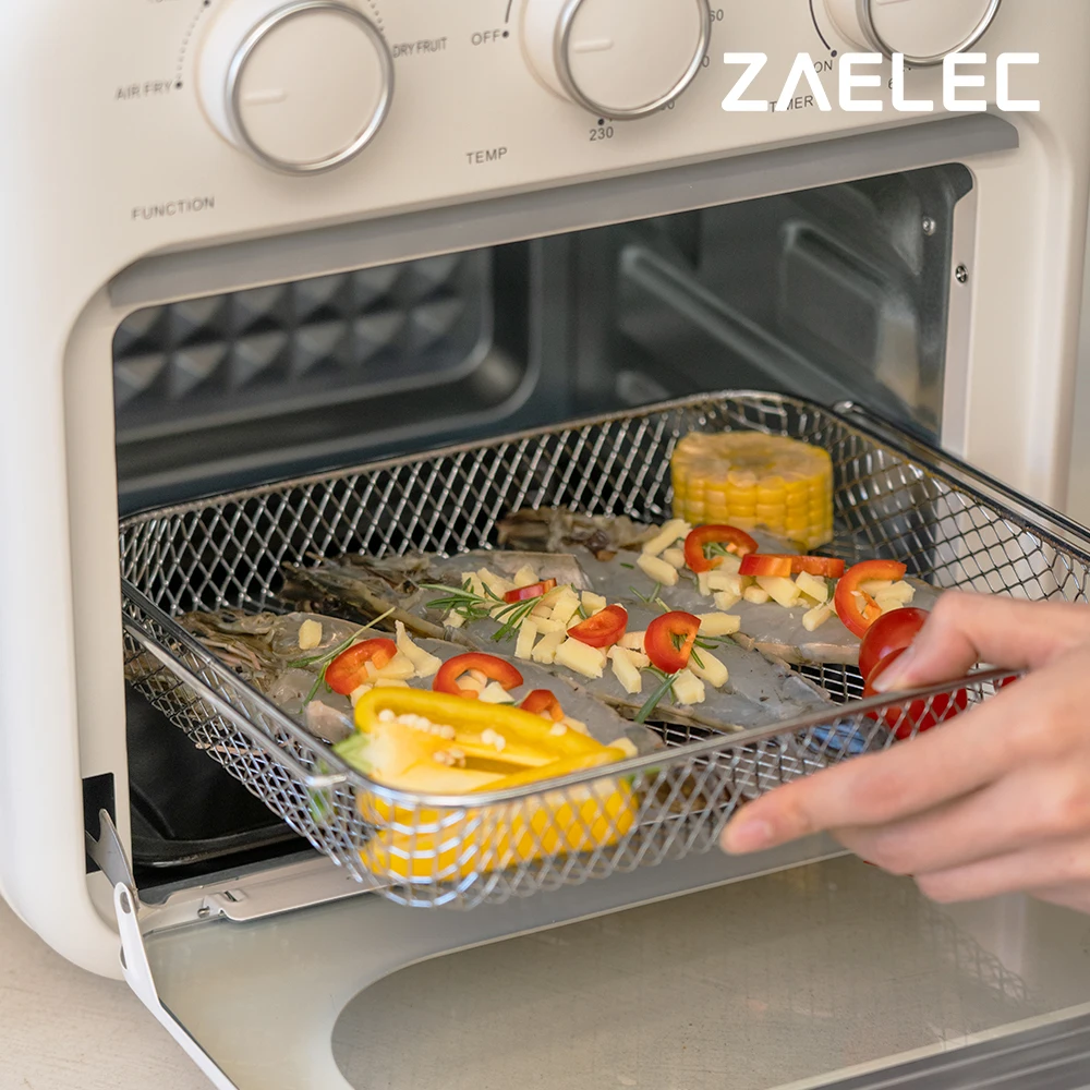 ZAELEC Large capacity oven type air fryer 18L