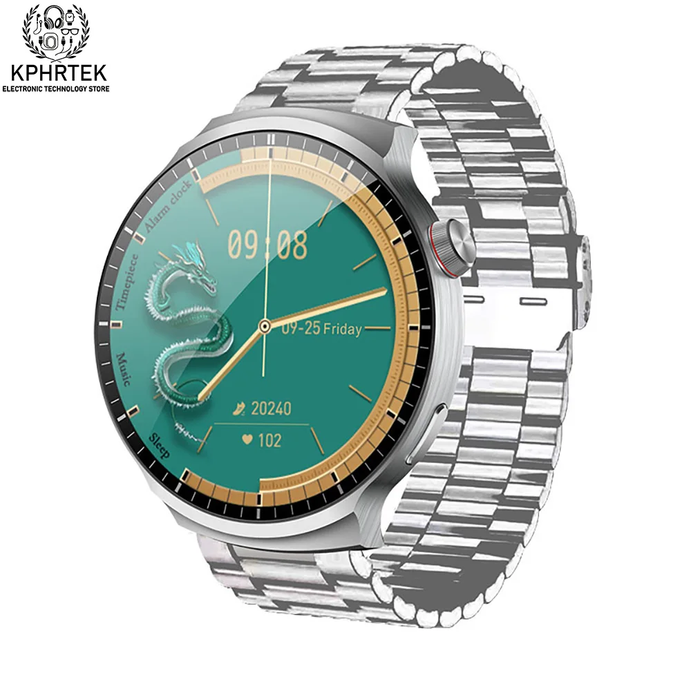 

S80 Max Смарт-часы для мужчин с экраном 1,9 дюйма, беспроводное зарядное устройство, Bluetooth-вызов, AI, голосовой компас, NFC, спортивный фитнес-трекер, умные часы