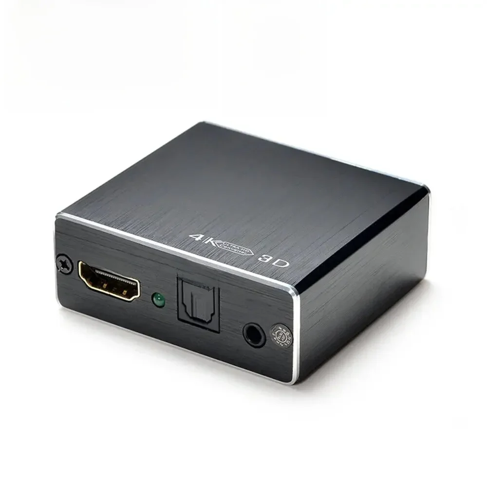 4K*2K HDMI-kompatybilny stereofoniczny ekstraktor audio Adapter konwertera HDMI-kompatybilny na HDMI-kompatybilny + optyczny SPDIF 3,5 mm dla PS4 — zdjęcie 2