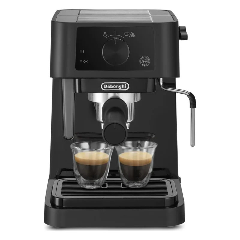 مكينة القهوة DeLonghi EC 235.BK: تقييم شامل ومفصل لتجربة الاستخدام اليومي