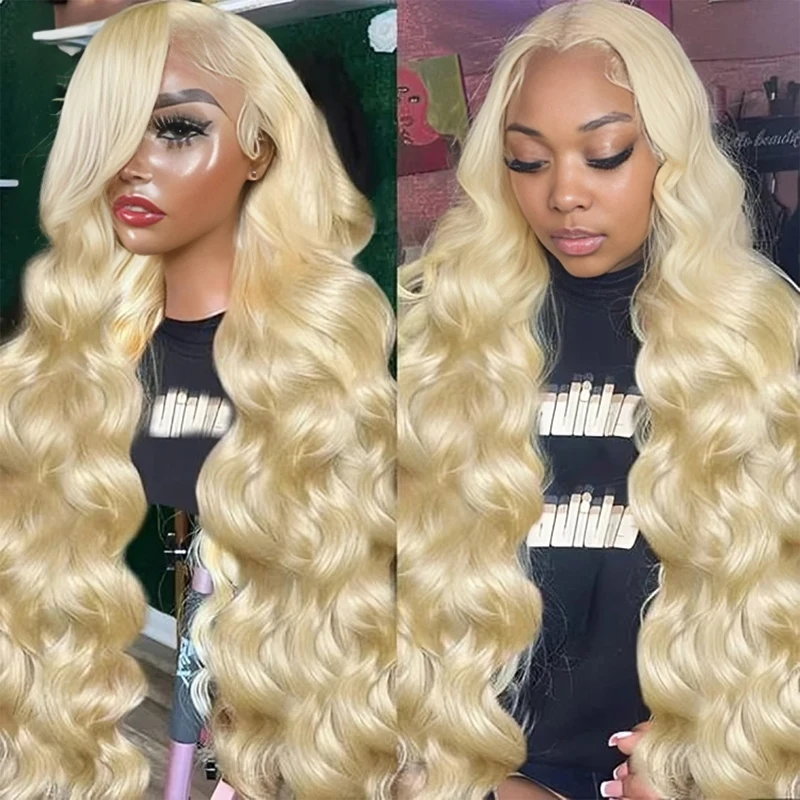 

30 40 Inch 613 Body Wave 13x6 HD Lace Frontal Wigs Human Hair 100% Brazilian Glueless 13x4 Lace Front Wavy Wig For Women Choice