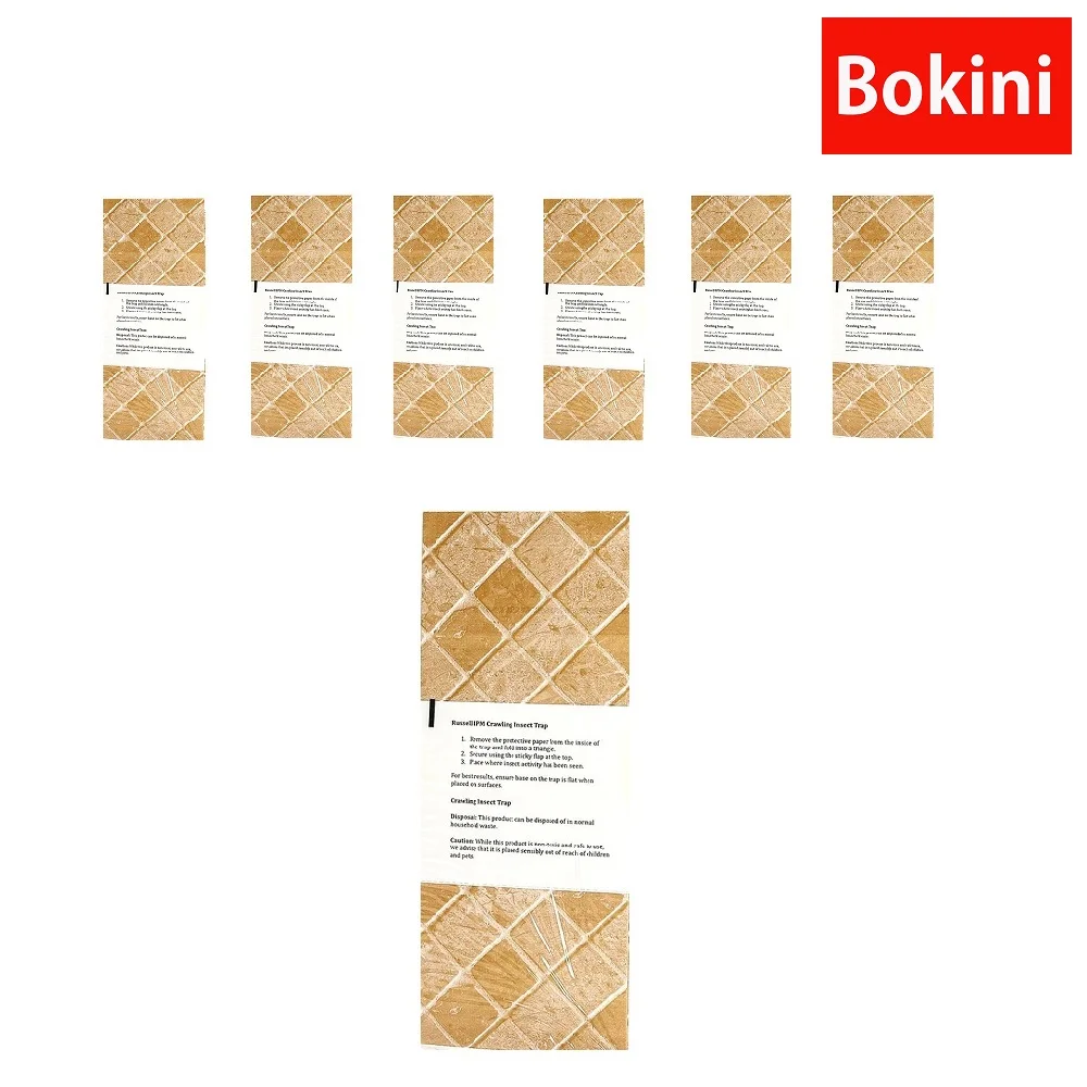 Britischer Silber fisch sprießt Silber fisch Western Silberwurm Silber wurm Wurm Pheromon Dreieck Falle (7 Stück)