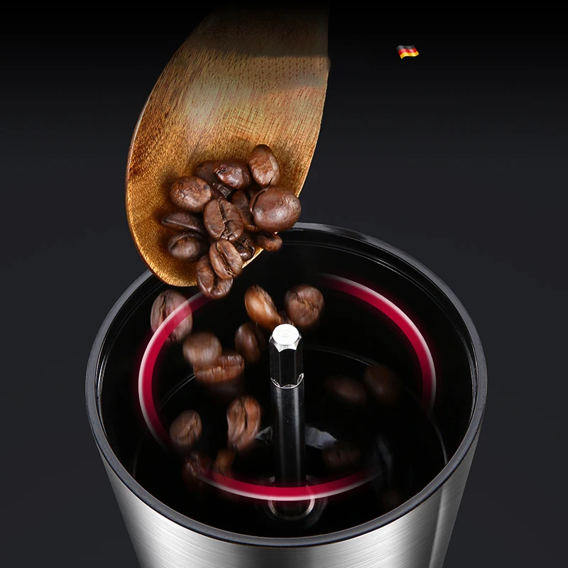 Portable 6/8-speed Adjustable Hand-crank Coffee Grinder Washable Ceramic Grinding Core Manual Espresso Machine Household Tools