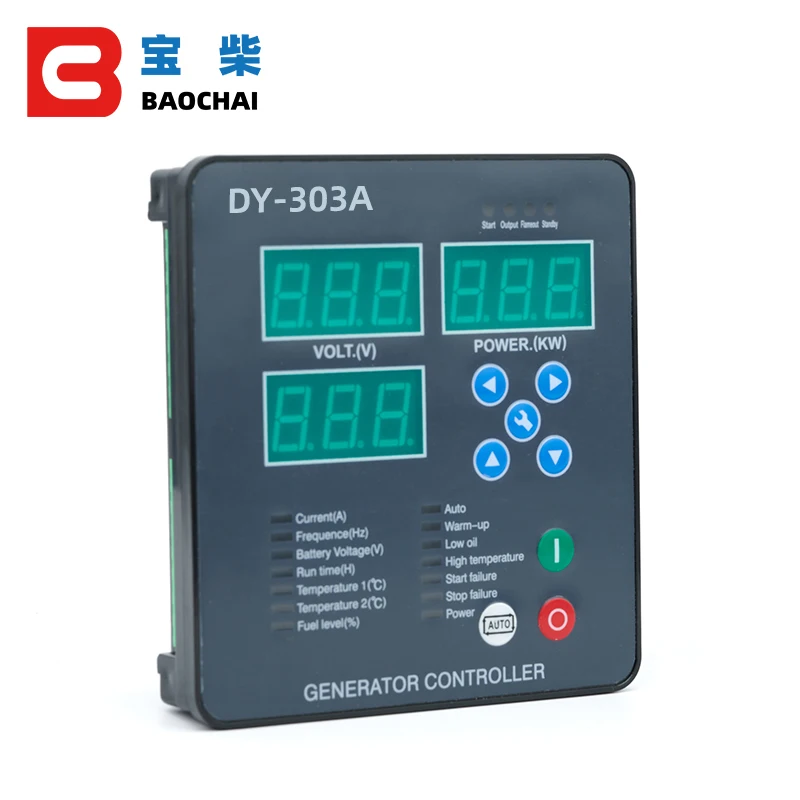 Imagem -03 - Generator Controller Sounding e Generator Fault Protection Automaticamente e Totalmente Hj303a