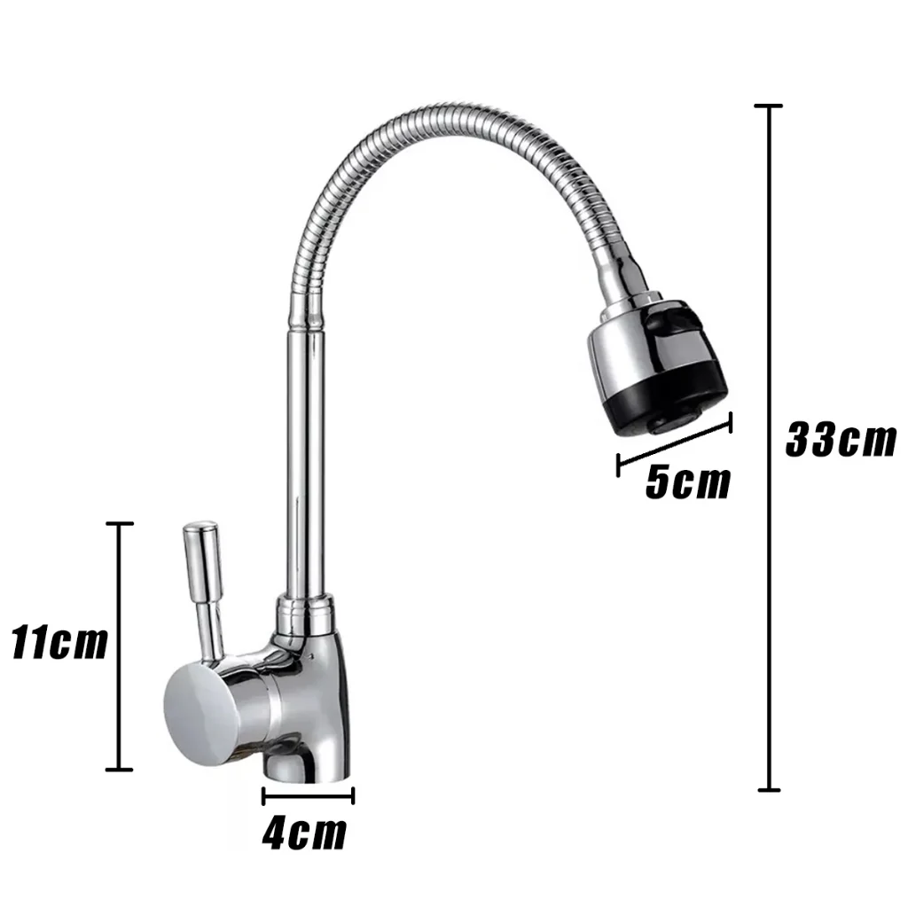 صنبور حوض مطبخ الذواقة ، دش حوض غسيل مرن ، محمول أحادي اللون ، ماء مختلط ، ساخن وبارد ، K138 #6