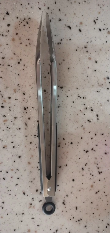 9/12/16 Inch Long Bbq Tongs Non-Slip Handle Stainless Steel Fried Barbecue Clip Salad Bread Clamp Kitchen Tools Meat Food Clip photo review
