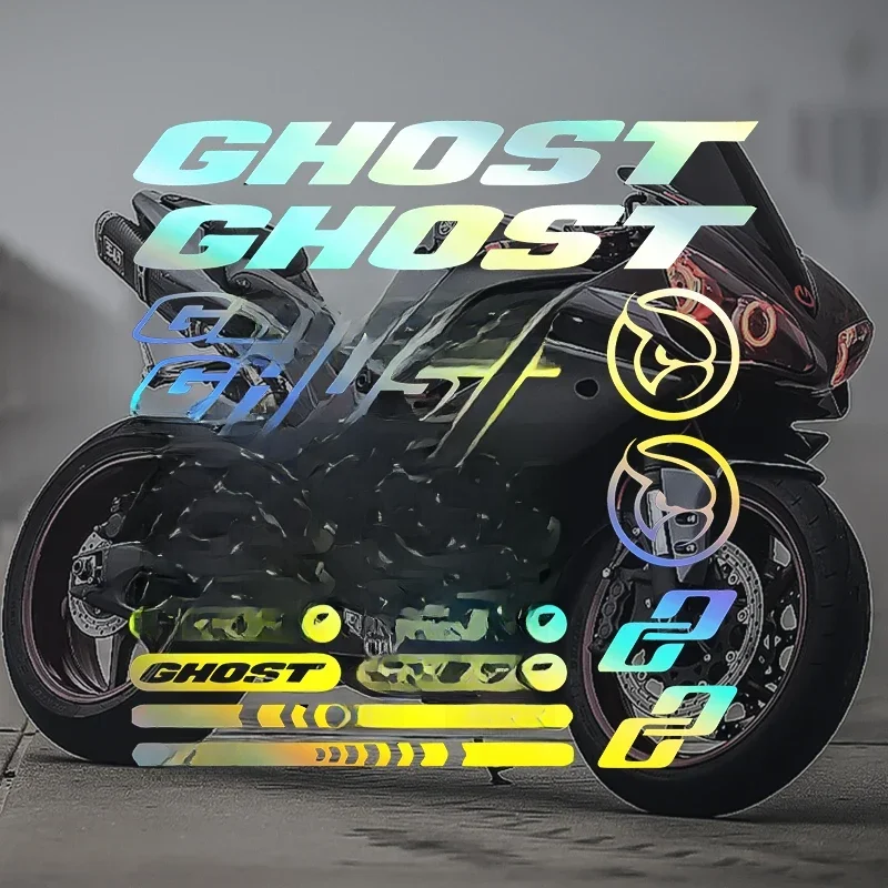 AliExpress Motorcycle Stickers for GHOST Road Bike Mountain Bike MTB BMX Cycling Rack Decal Bike Decorative