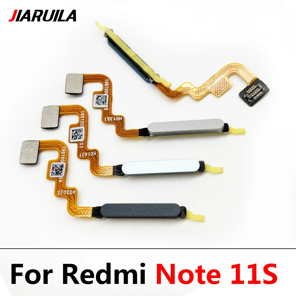 1Pcs For Redmi Fingerprint Scanner Flex Cable For Redmi Note 11S 5G Power Button Fingerprint Menu Smartphone Replacement Parts