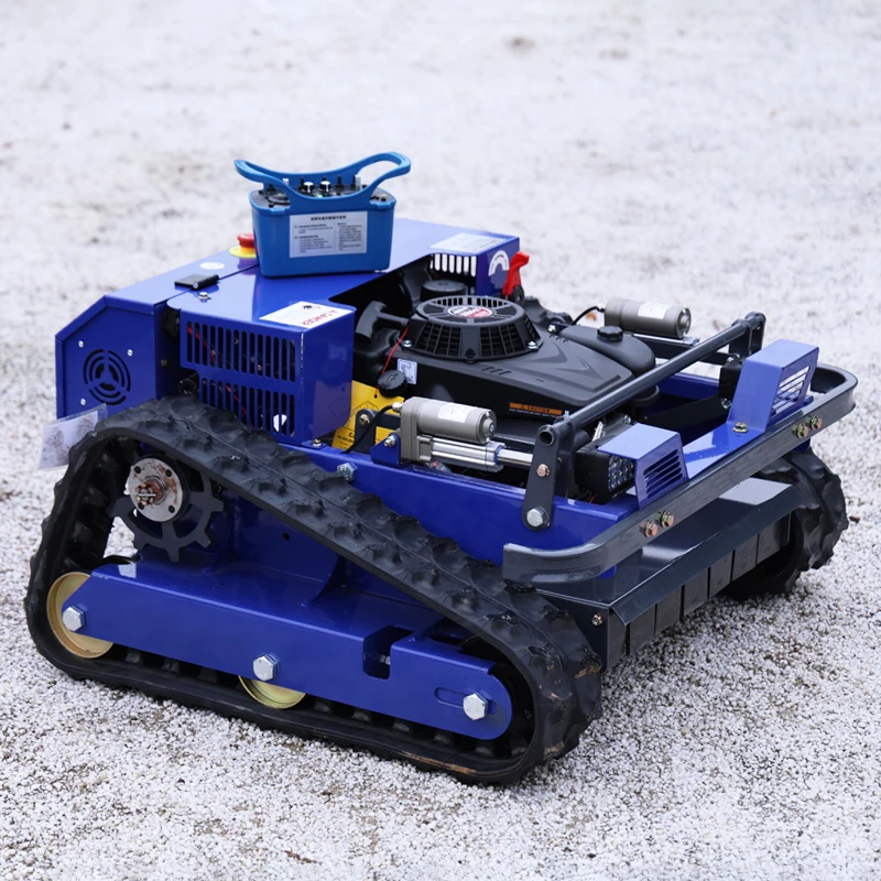 Cortacésped con Control remoto, oruga Rc, cortadora de pendiente de 7,5 HP, cortacésped con control por Radio, cortacésped robótico