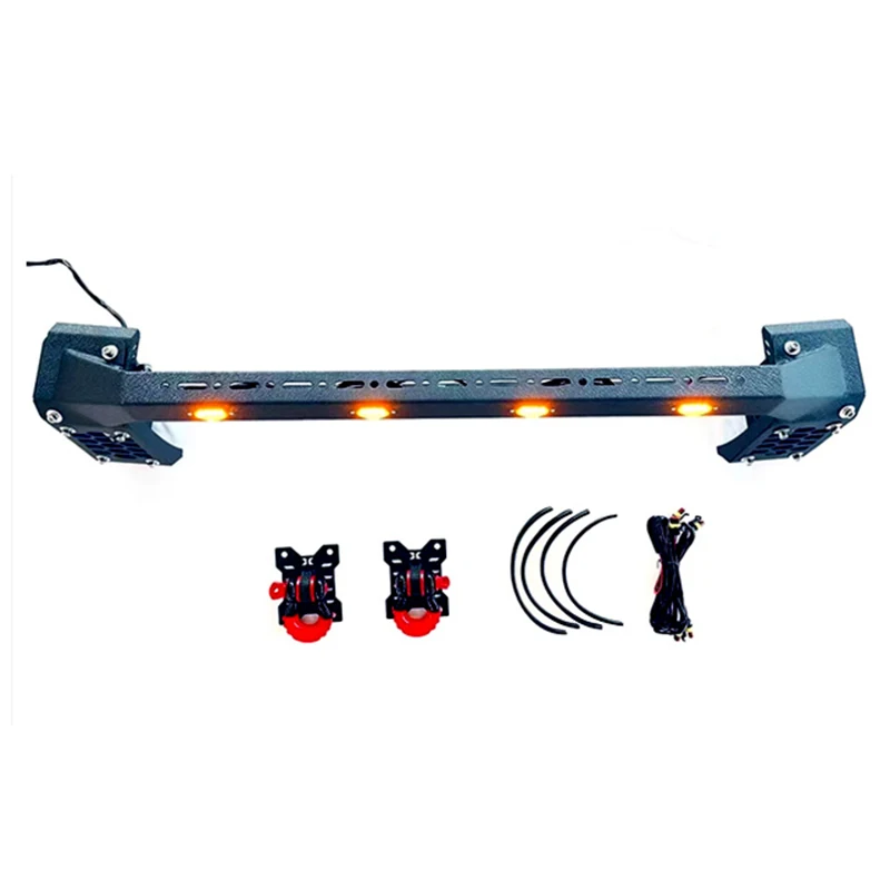 For GWM Tank 300 Front Bumper Off Road Accessories Steel Front Bumper Bull Bar With Small Yellow Lights Car Accessories