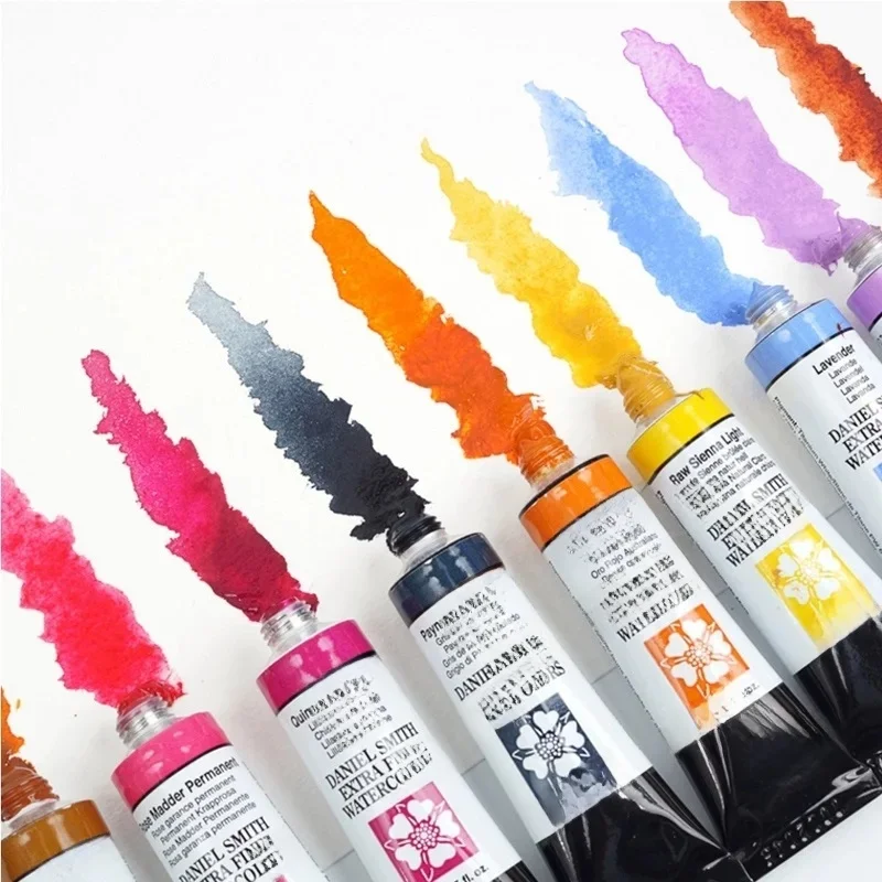 American DANIEL SMITH Series2 Natural Mineral Extra Fine Watercolor Piant 15ml/0.5 Fl Oz Tubes Artystyczne tubki do malowania i rysowania — zdjęcie produktu 7