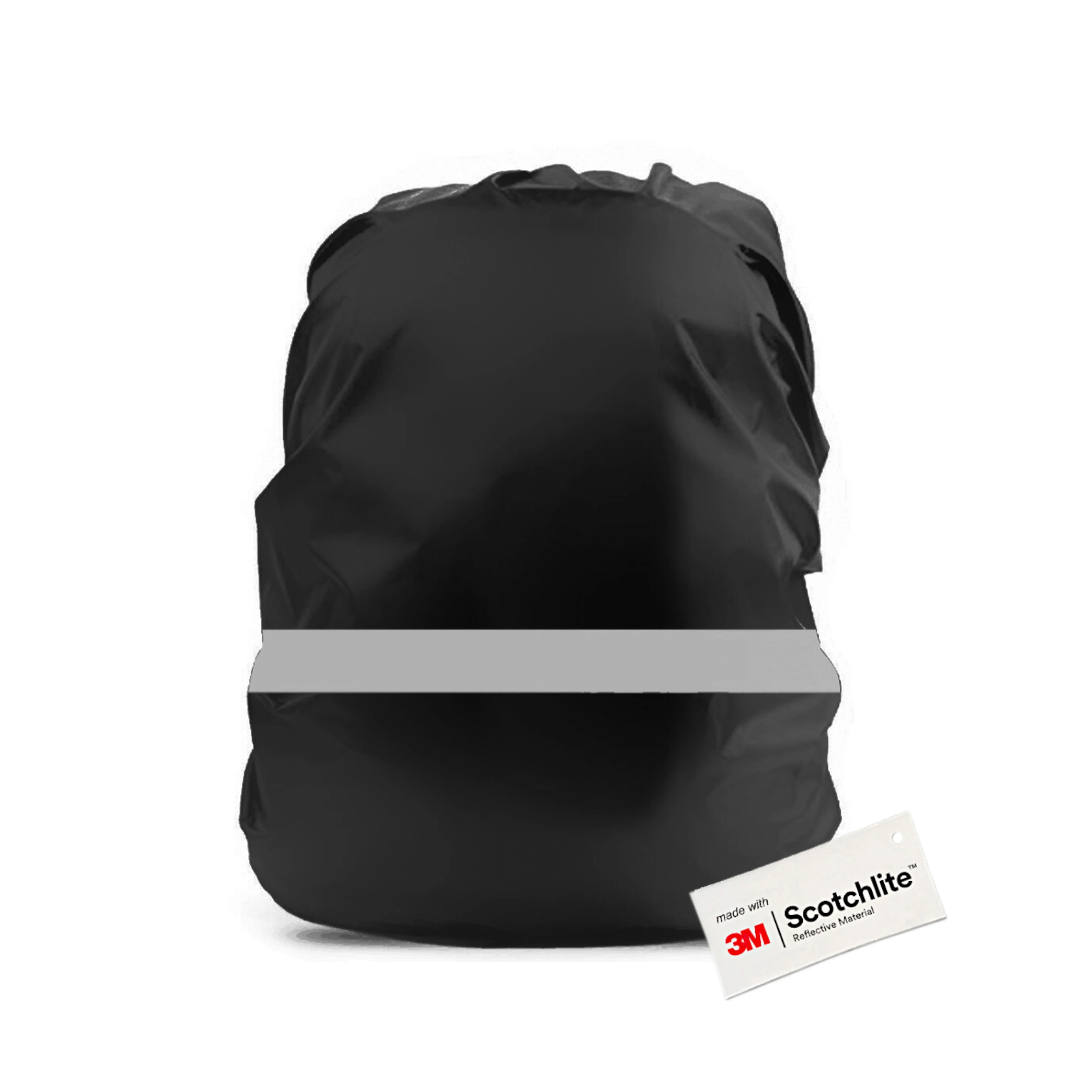 

Salzmann Waterproof Reflective Backpack Cover – Made with 3M Scotchlite – Rain Protection for Standard & XL Backpacks