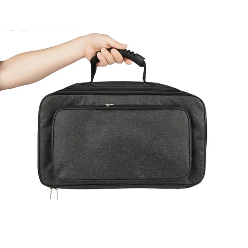 Imagen 2 del producto Estuche duradero para pedales de efectos de guitarra, bolsa de almacenamiento, estuche portátil, organizador impermeable para conciertos, bolsa Universal diaria, accesorios para guitarra