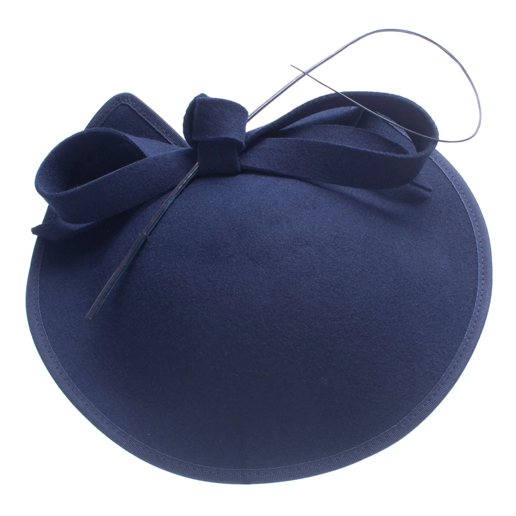 Lawliet Womens 1950s Vintage Look Wool Felt Saucer Headpiece Fascinator Cocktail Hat A570