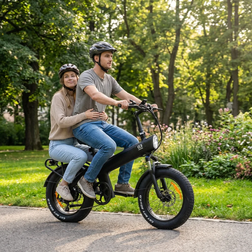 Vélo électrique pour adultes HX Q3 homologué 250W, vitesse limitée à 25 km/h, batterie amovible 48V 20Ah, pneus larges de 20 pouces, couple élevé de 115 Nm, vélo électrique de banlieue