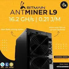 

Быстрая Доставка DC BITMAIN Antminer L9 16G, Майнер Litecoin Dogecoin