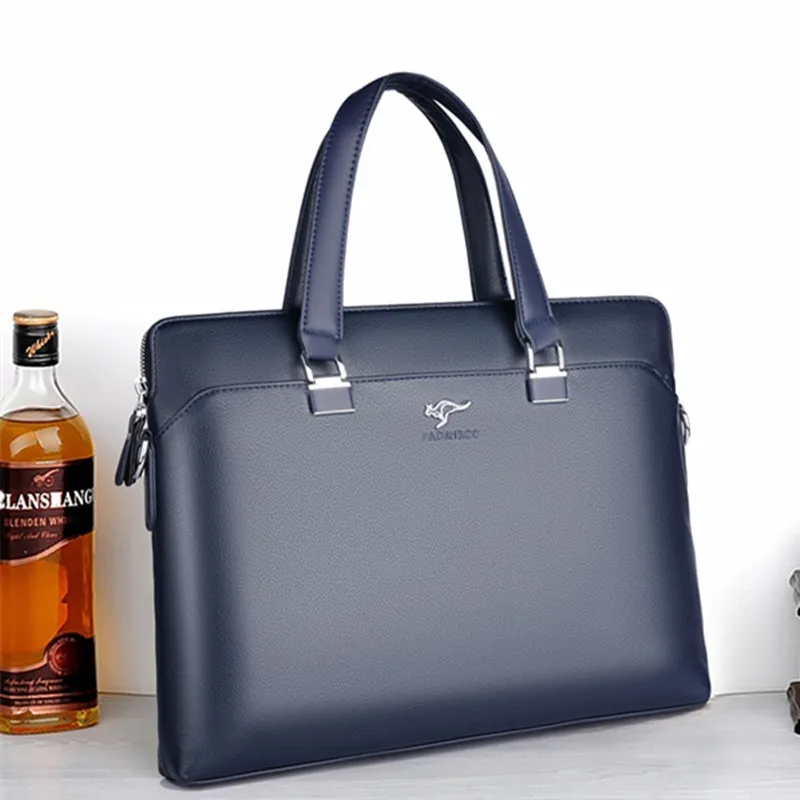 Business Laptop Briefcase Men Office Handbag Crossbody Messenger Bag Document Meeting Carry Case
