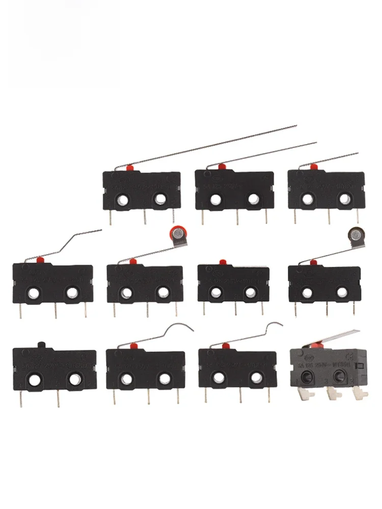 【10-5PCS】Mały mikroprzełącznik drzwiowy KW11-3Z mikroprzełącznik podróży 5A 1250 250V~10T85 samoresetowanie 2Pin 3Pin — zdjęcie 2