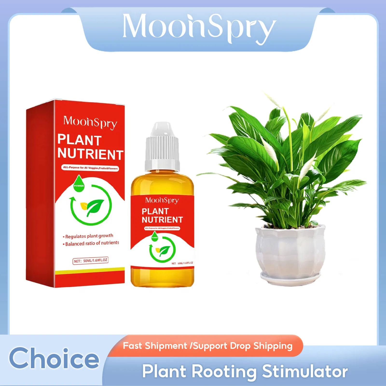 Plant Rooting Stimulator Root Fertilizer Supplement Seedling Growth Promotor Organic Rooting Hormones Succulent Rooting Booster