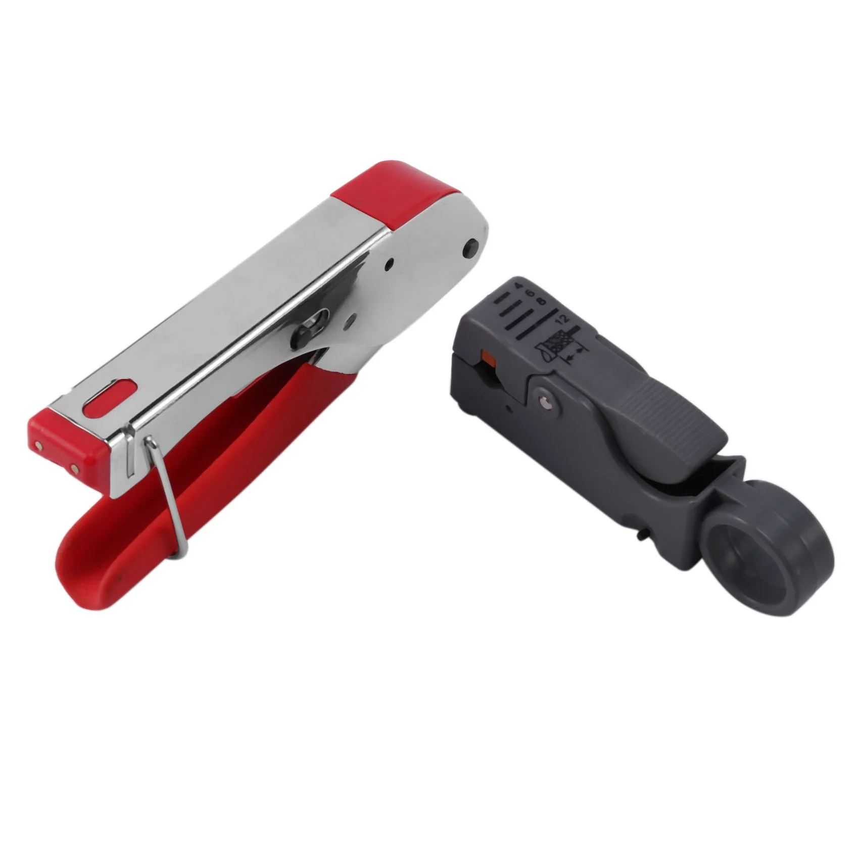 New Multi Compression Coaxial Cable Crimping Tool F Rg6 Rg58 Rg59 Connectors Coax Crimper Coaxial Cable Stripper