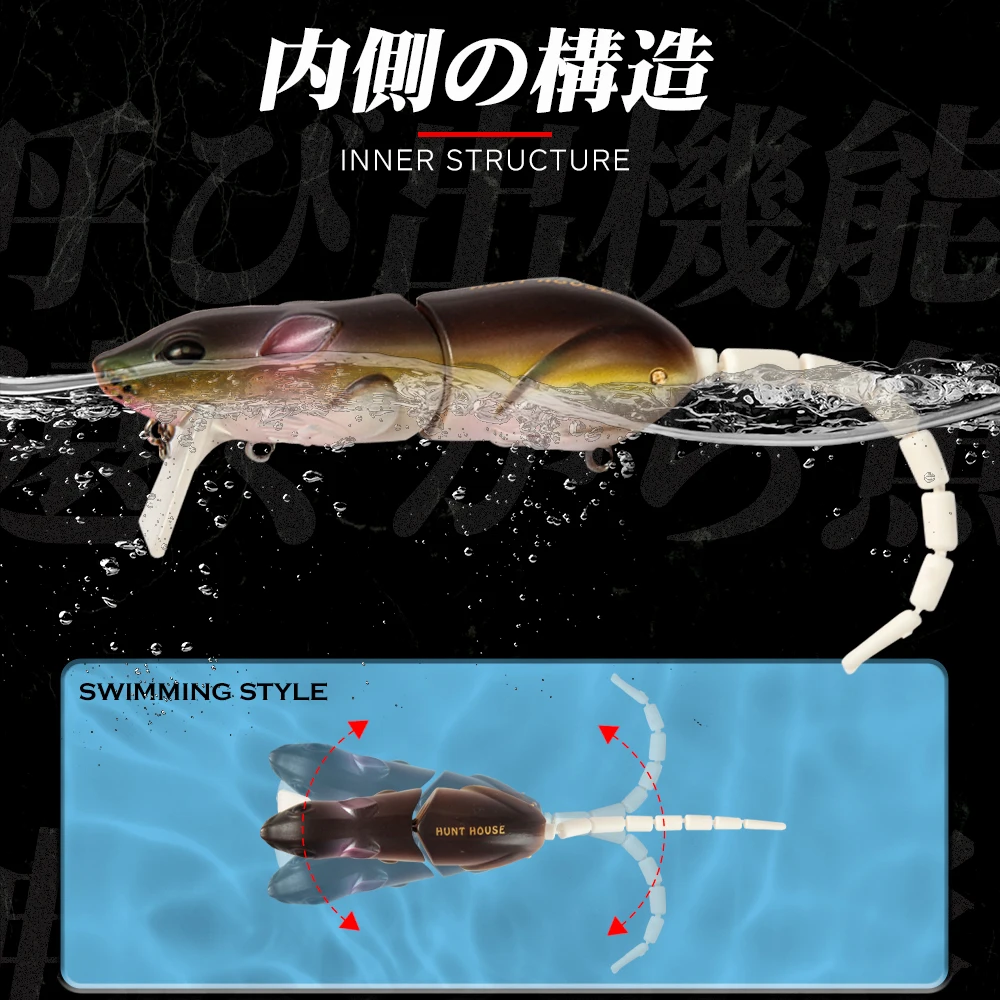 Hunthouse Rat Artificial Hard  - огляд і ціна Fishing Lure Accessories