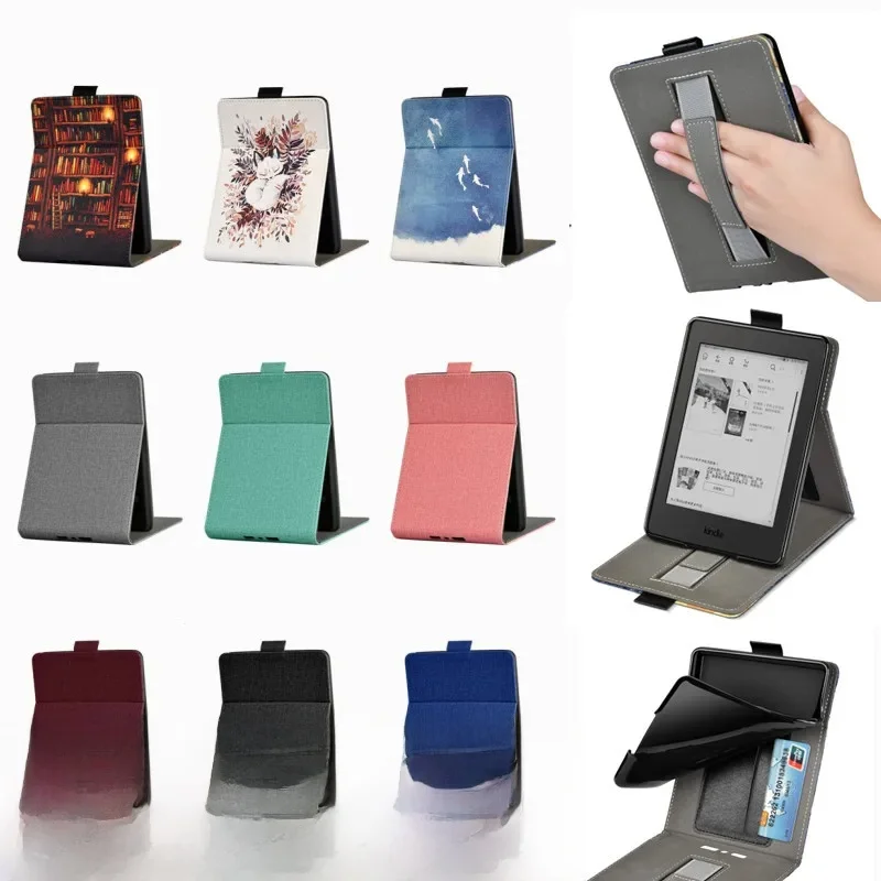 Pokrowiec na Kindle 10. generacji 2019 E-book Funda J9G29R na Kindle 10. generacji 2019 6 cali z paskiem na rękę — zdjęcie produktu 7