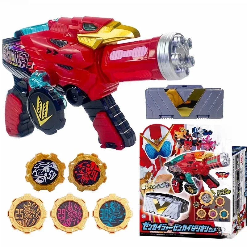 Bandai Originele Dx Kikai Sentai Zenkaiger Gear Machinegeweer Anime Action Figures Speelgoed Voor Jongens Meisjes Kids Cadeau Speelgoed - afbeelding 2