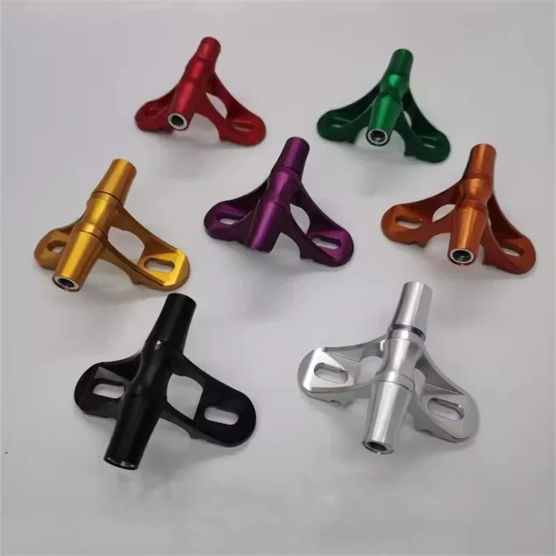 AliExpress NONE Folding bicycle fender auxiliary wheel bracket for brompton C P Tline Mud removal easywheel