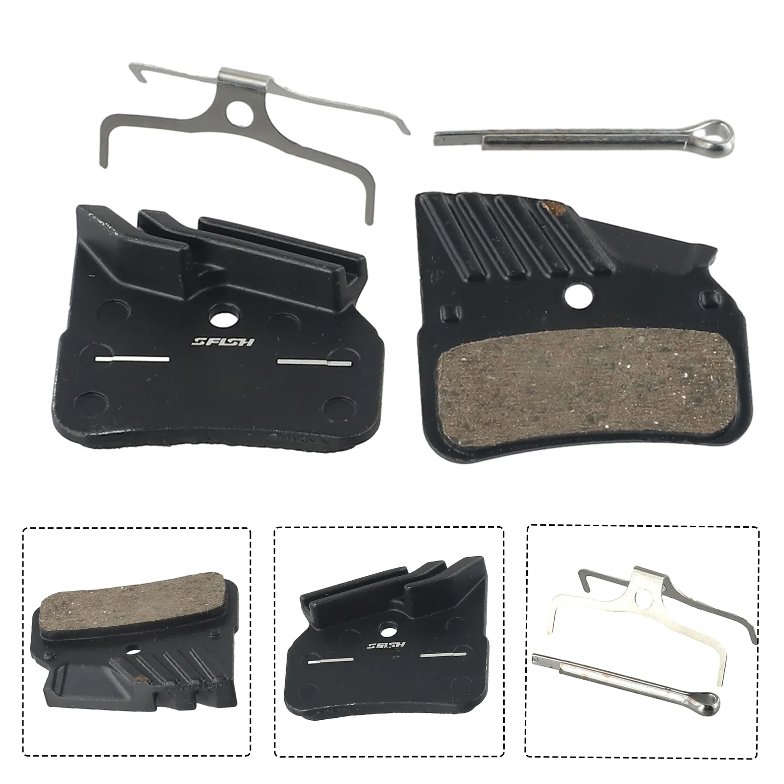 AliExpress 1Pair N03A Bicycle Disc Brake Pad For Shimano- M9120/M8120/M7120 XTR/XT/MTB Bike 4 Piston Resin