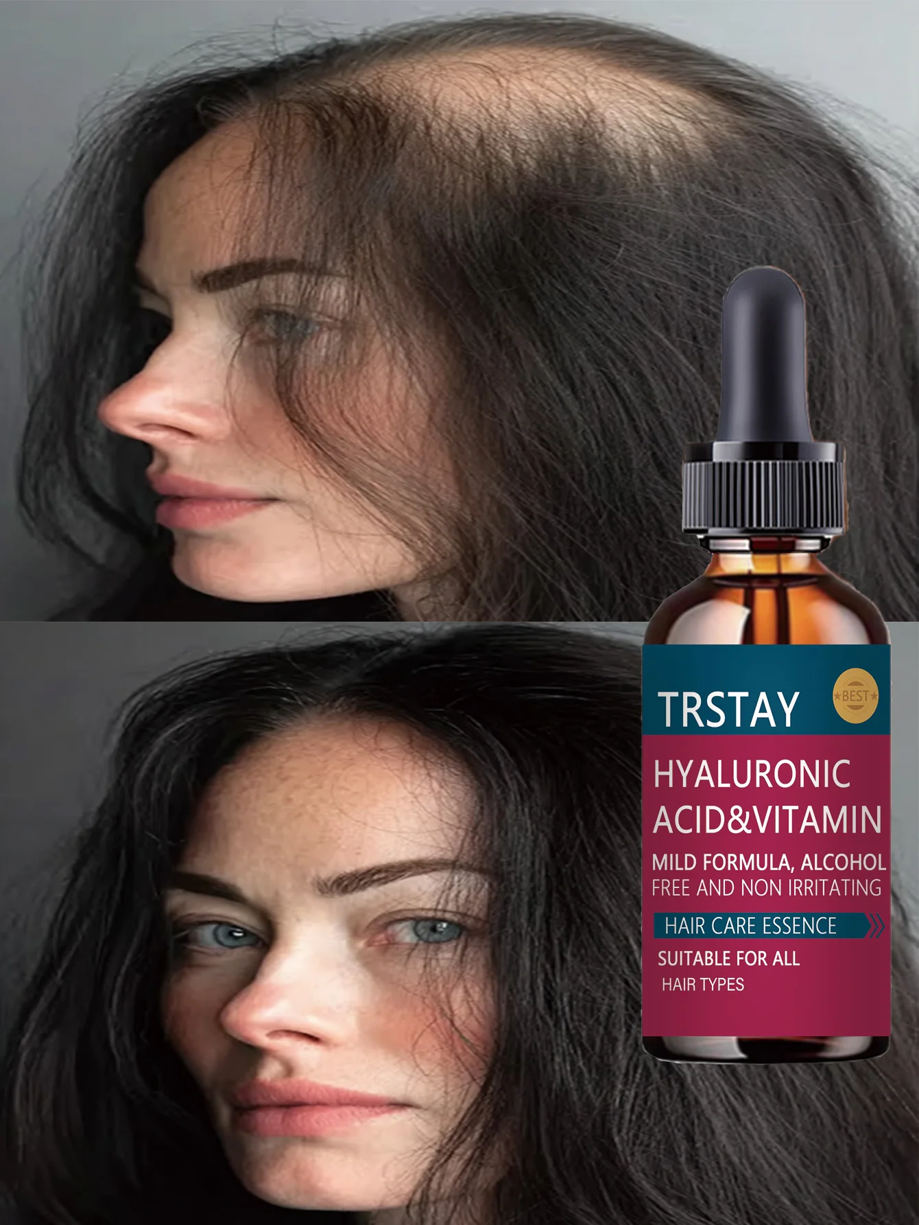 Moisturizing hair treatment oil deeply hydrates repairs dry damaged hair reduces frizz enhances softness strengthens hair for sm - Image 6