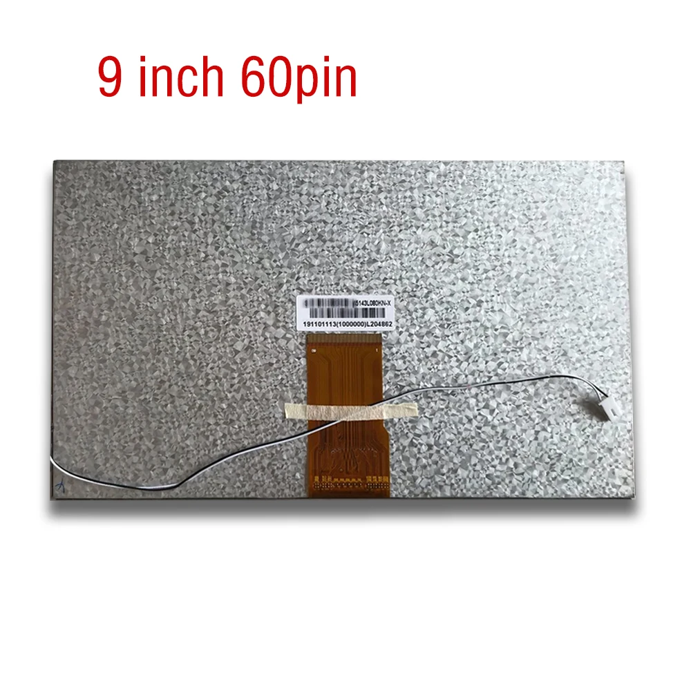 

New 9Inch 60Pin IPS LCD Screen Display Compatible For WD090SBL60AC-R6 LCD Panel Monitor WD090SBL60AC -R6 Car Video GSP LCD Panel