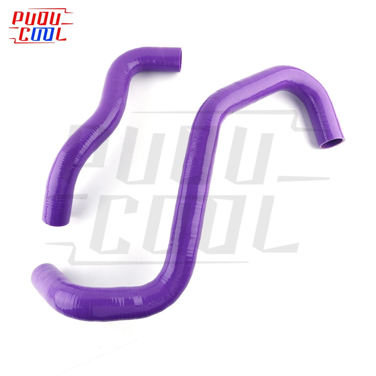 For Ford Super Duty 7.3L Powerstroke Diesel Coolant Radiator Hoses Kit Silicone Tubes Pipes 2Pcs 10 Colors