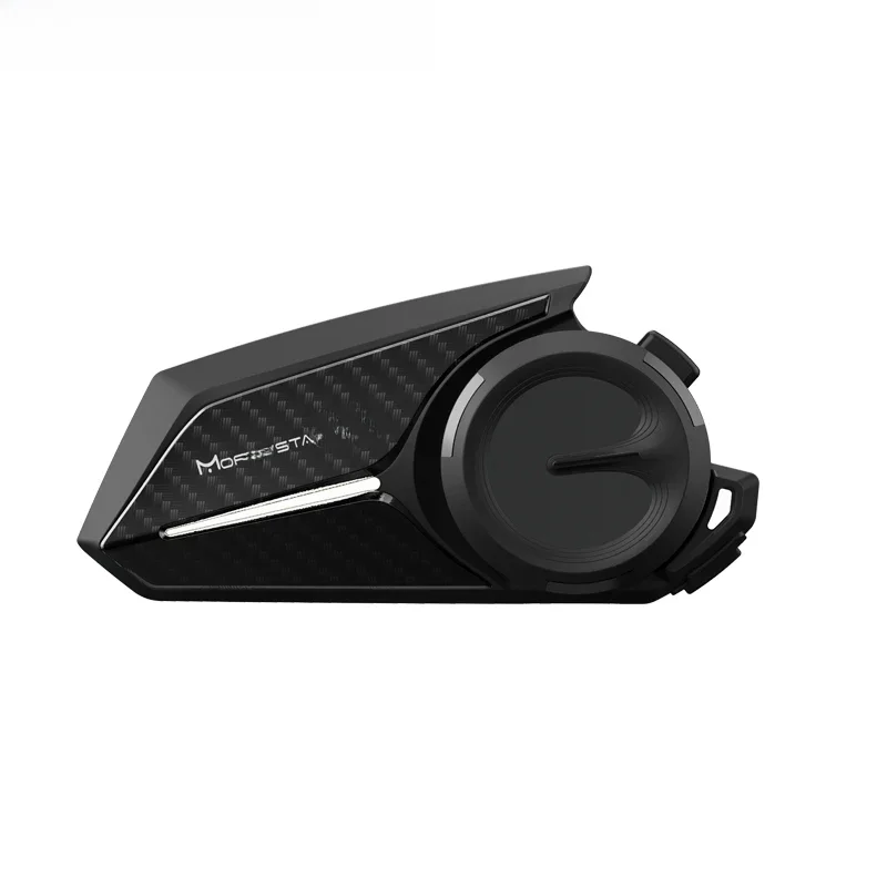 Mornystar S8 motorfiets-intercom Bluetooth-helmheadset 6-rijders Communicator BT-interphone, FM-radio, muziek delen - afbeelding 2