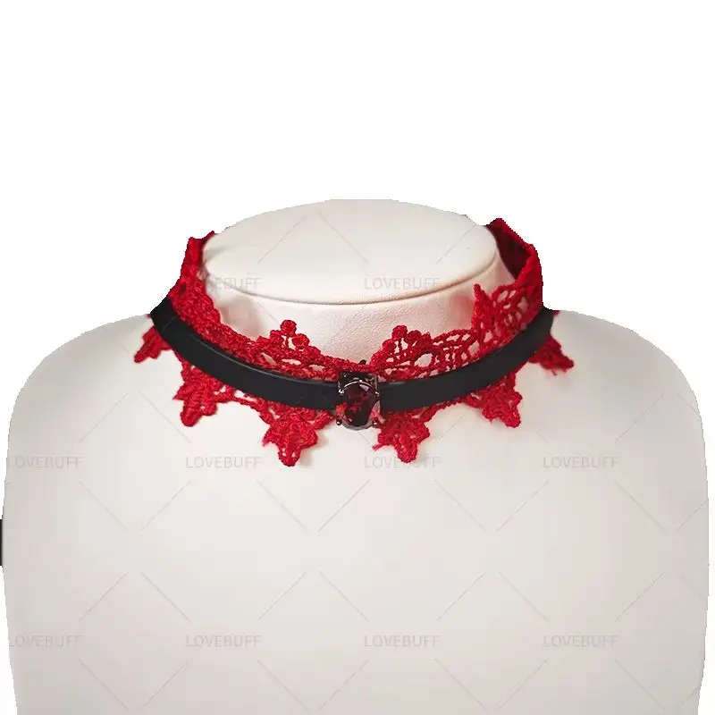 

LOVEBUFF LAD Sylus: Abyssal Blossom Choker Style Necklace