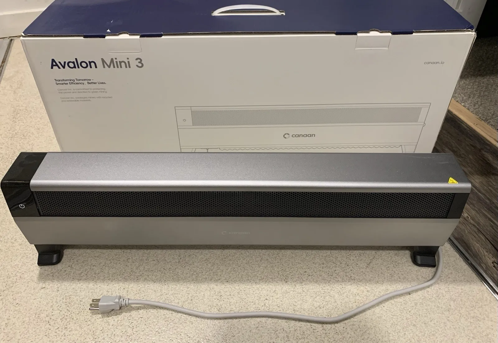 

Акция: Купи 5, получи 3 бесплатно! Криптомайнер Canaan Avalon Mini 3 37.5T 800W Metal Home ASIC с Avalon Nano3S Mini 3, гарантия 1 год