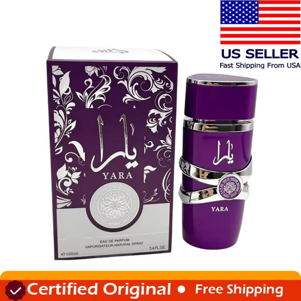 

Yara Eau de Parfum (Unisex) — 100ml Spray | Long-Lasting | Arabian-Style Fragrance