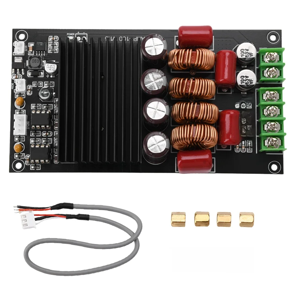 TPA3255 600 W HiFi-Audioverstärkerplatine DC19–50 V, 300 W + 300 W Netzteil, Zweikanal-Stereomodul