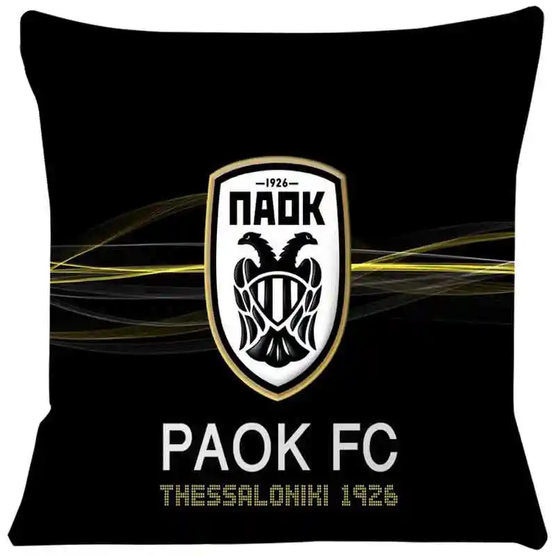 Thessaloniki Paok Cushion Cover Pillow Cover Pillow For Chairs Home Decorative Cushions For Sofa Throw SJ-413