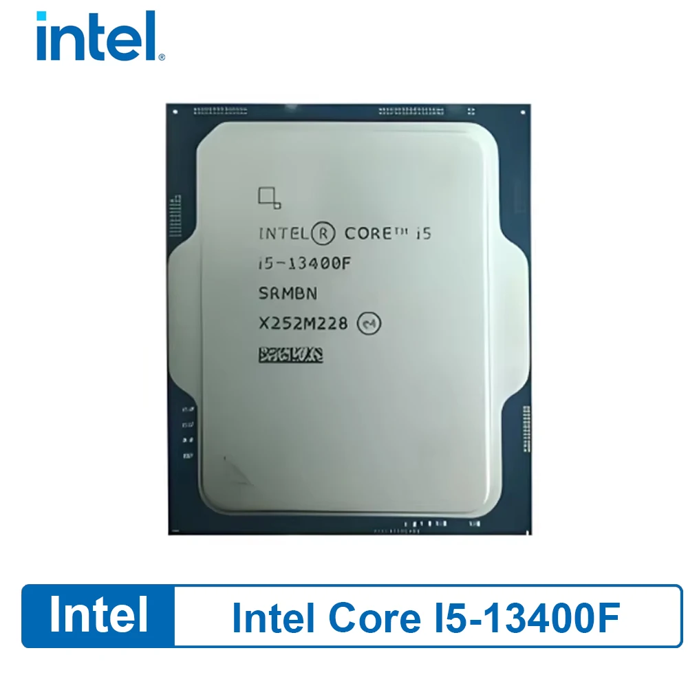 Image of Intel Core i5-13400F 10-Kern 16T Desktop-CPU LGA 1700 Prozessor (Kühler Nicht Enthalten) für Gaming-PC
