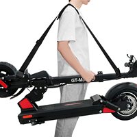 Adjustable Electric Bike Shoulder Strap - Non-Slip Nylon Carrying Belt for Skateboard, kick scooter