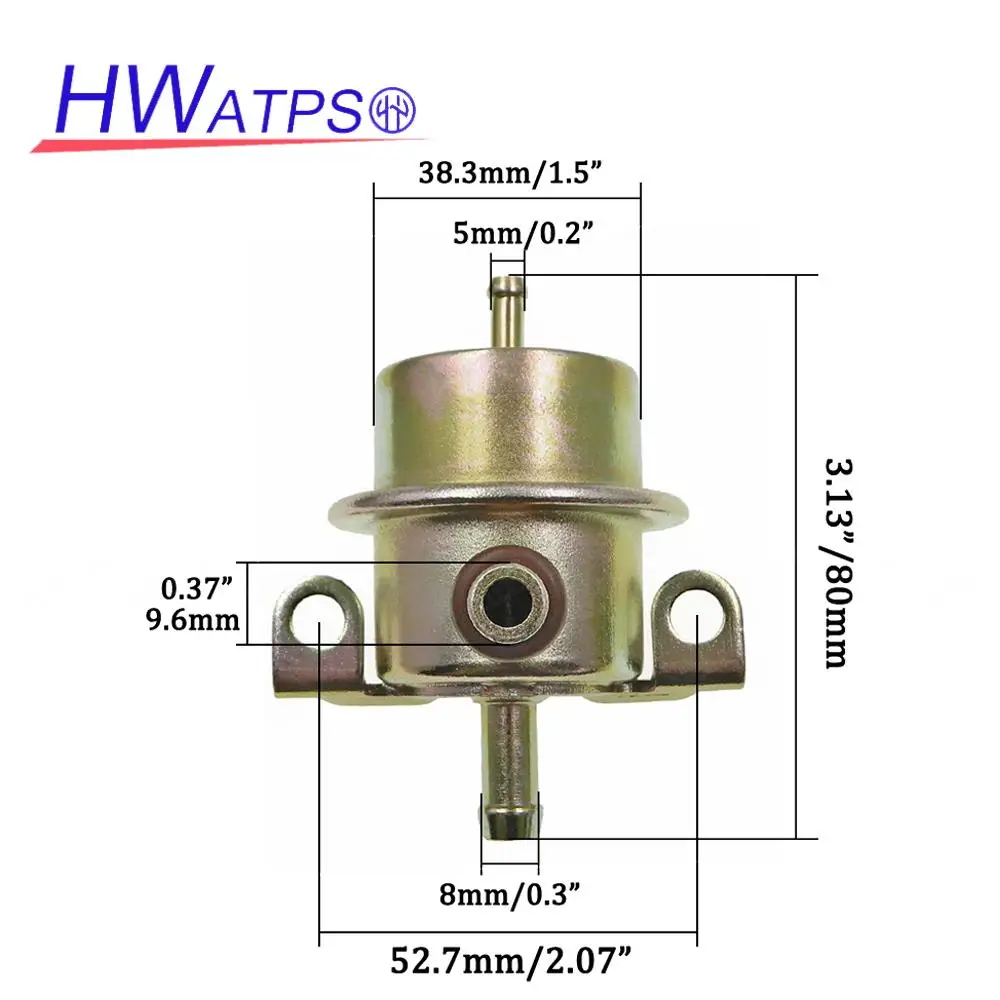 For BMW E23 E24 E28 E30 E34 316i 318i 325i 525i 528i 535i 728i Fuel Pressure Regulator 13531722040 13531711541 7.21197.60.0